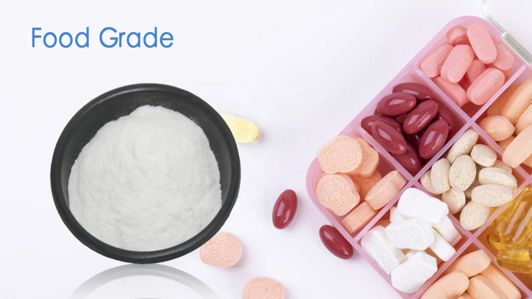 Factory Supply Acido Hialuronico Ha Powder Nutraceuticals Ingredients with Food Level