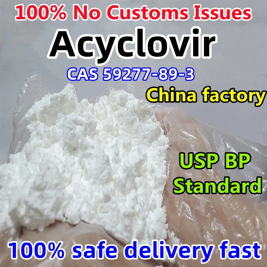 USA EU 100% Safe No Customs Issues, 99% Pure Acyclovir Powder Acielovir CAS 59277-89-3