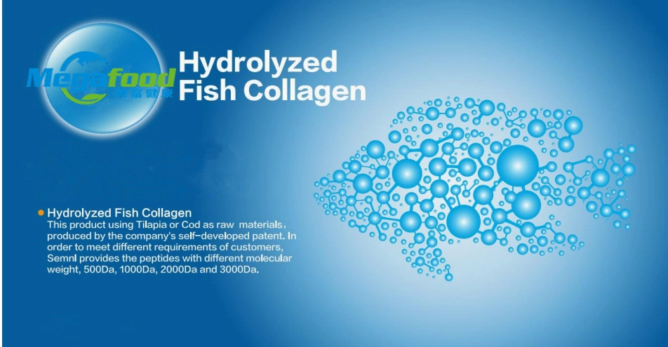 Natural Fish Collagen Peptide Powder Protein Powder From Marine Tilapia Skin