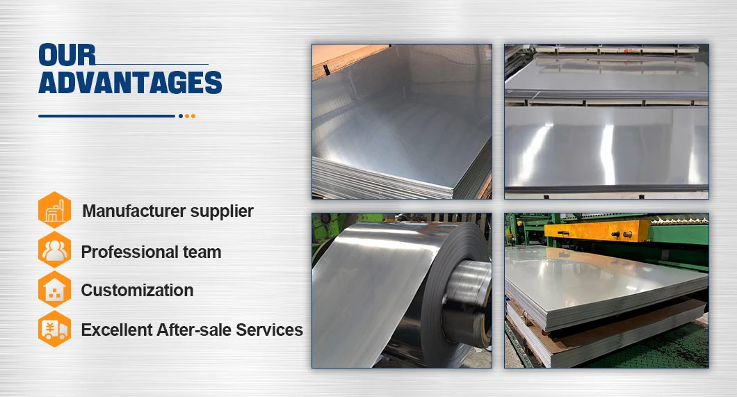 Factory Price 300 Series Hot Rolled Cold Rolled Zinc-Coated/Galvalume/Corrugated Roofing/Iron/Galvanized /Carbon/Stainless Steel Sheet/Plate