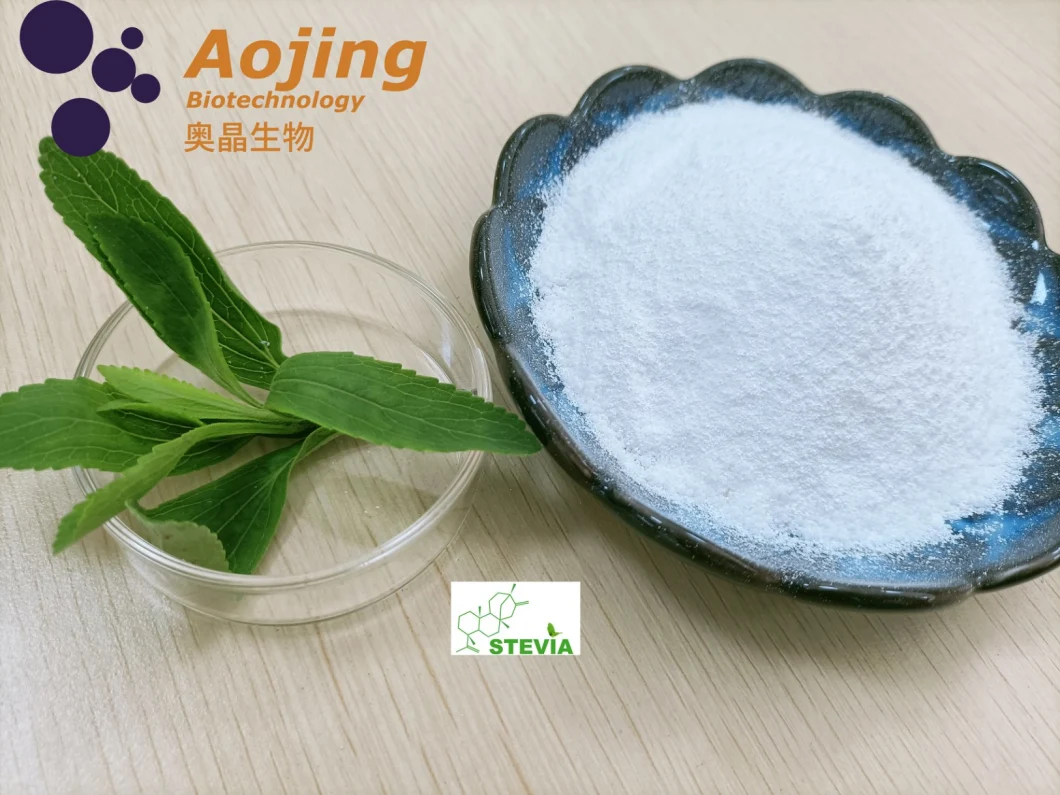 Fast Sale Zero Calorie High Sweetness Organic Stevia Sweetener Natural Stevia Leaf Extract E960A Food Additive Ingredient Low Price for Food and Beverage