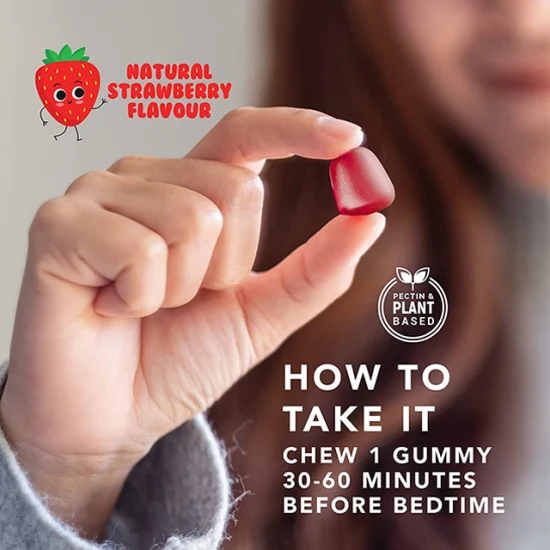 Help Relax Melatonin Gummy Candy Manufacture Vitamin Gummy Sleep Vitamin